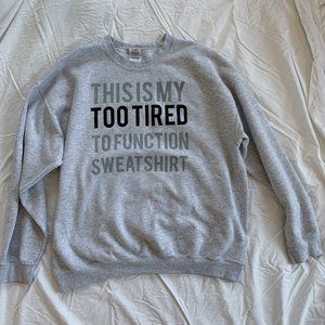 Mens Grey Sweatshirt